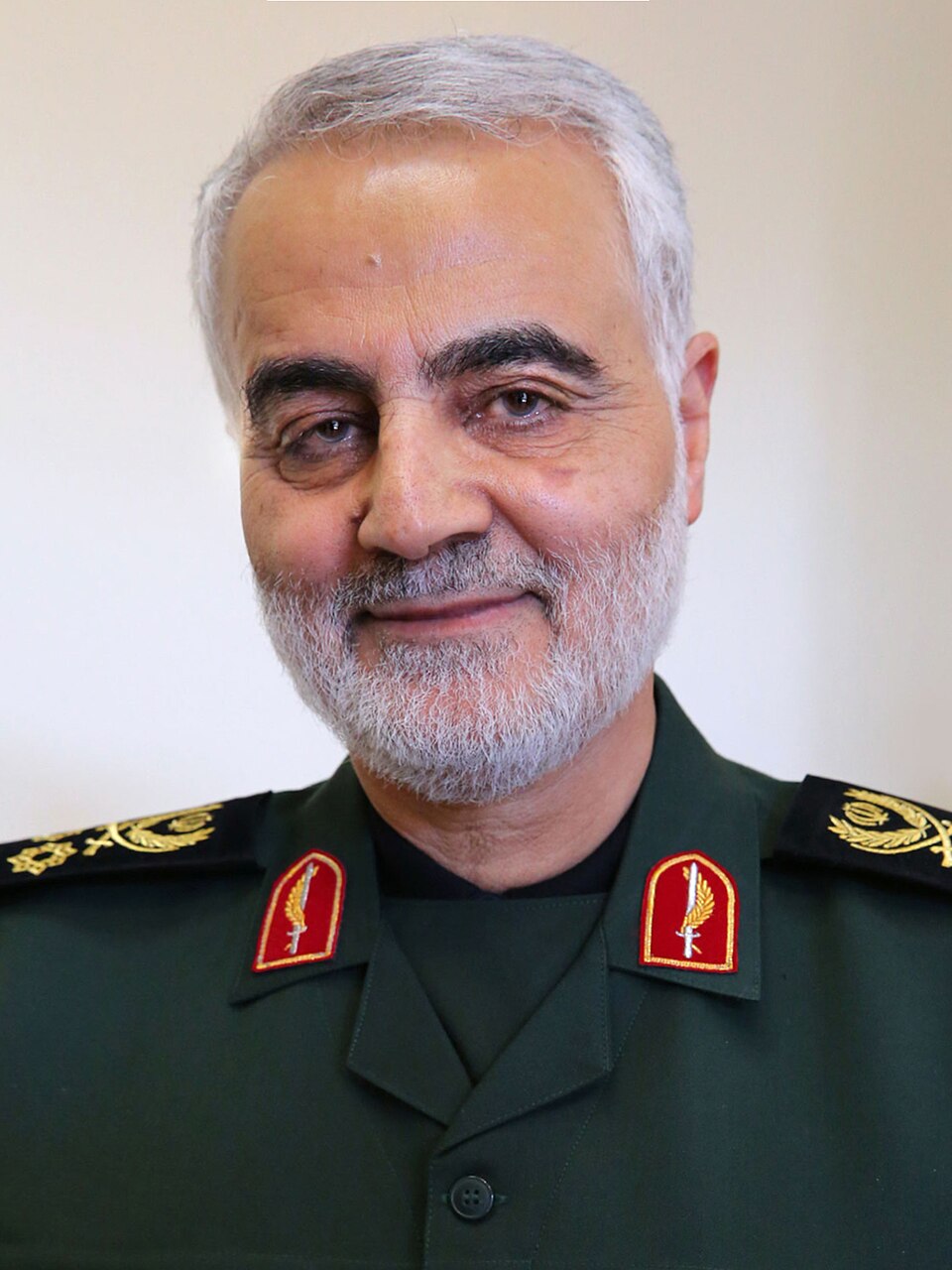 Retrato de Qassem Soleimani
