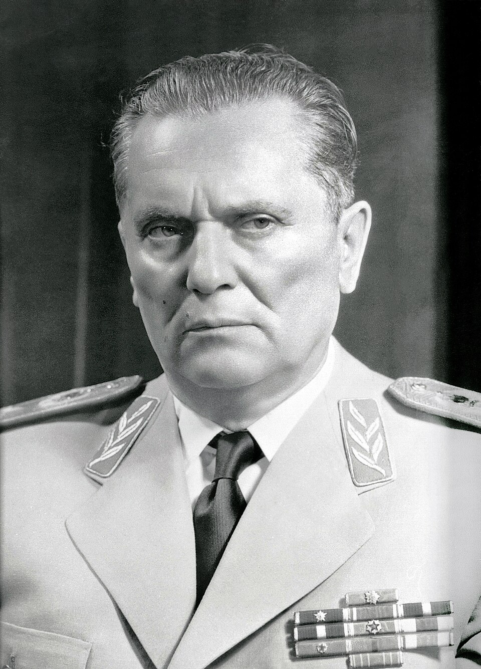 Retrato de Josip Broz Tito