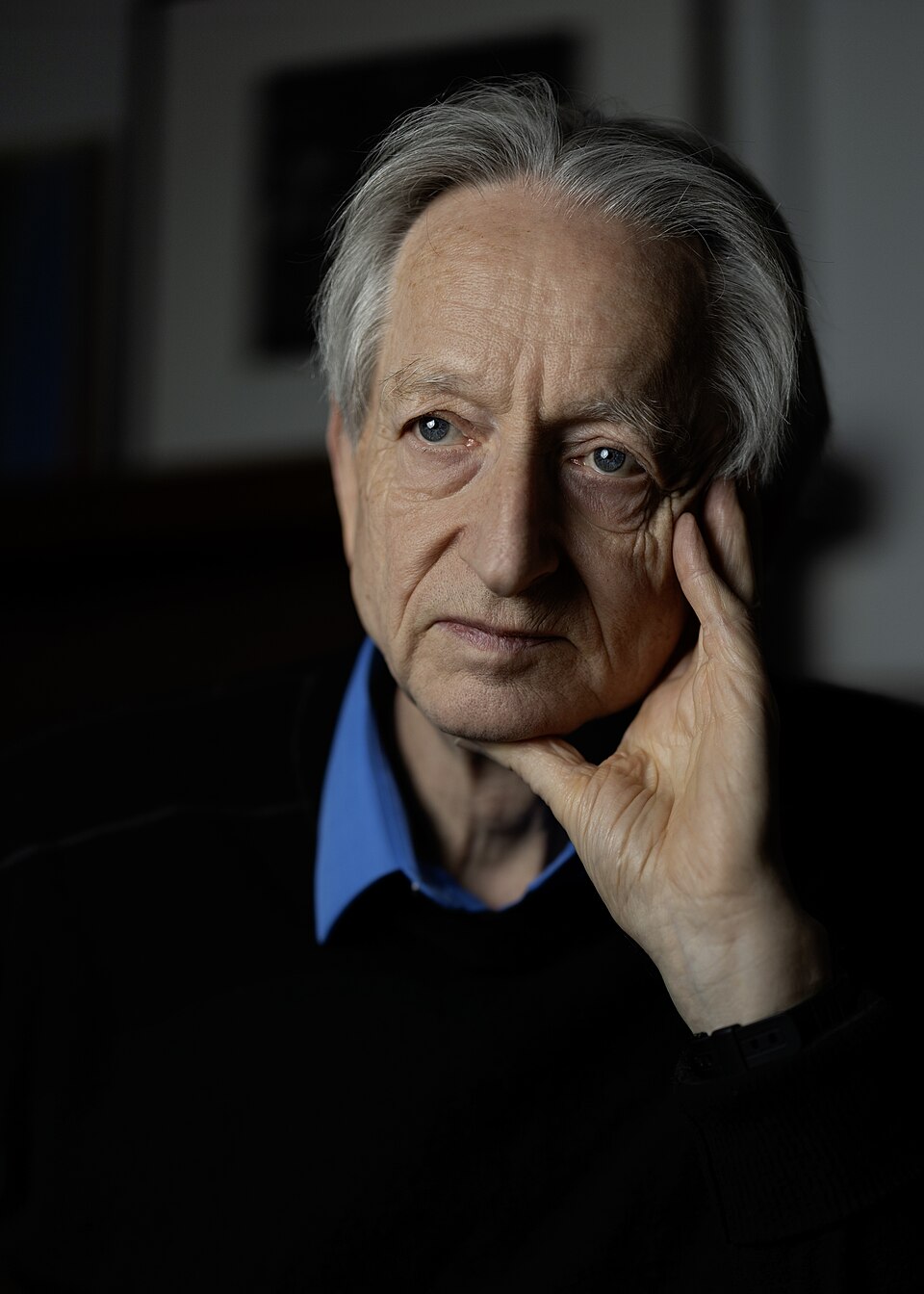 Retrato de Geoffrey Hinton