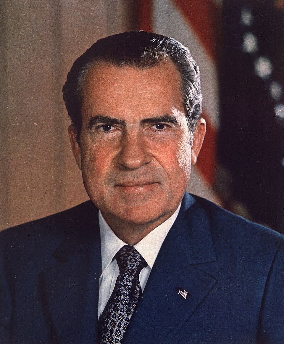 Retrato de Richard Nixon