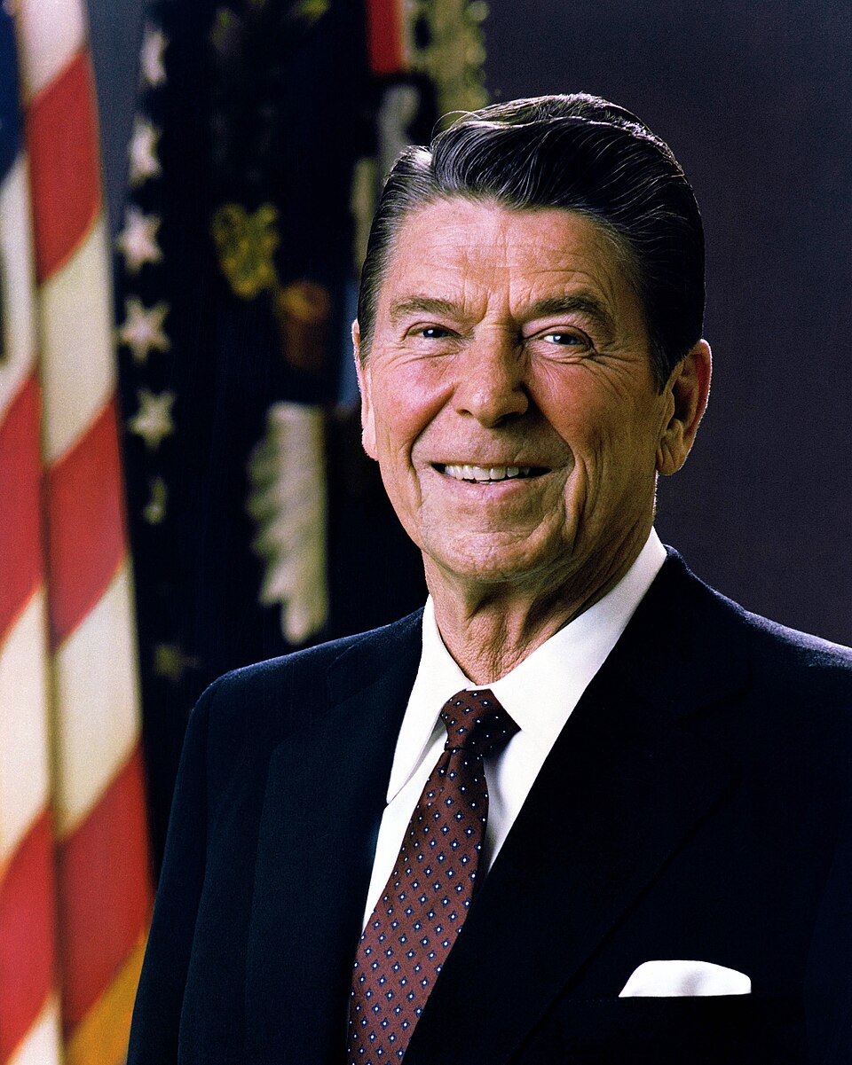 Retrato de Ronald Reagan